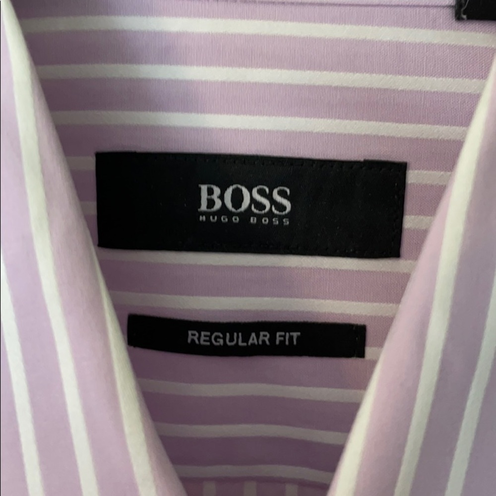 Boss Regular Fit Dress Shirt 15.5 32/33 - Picture 2 of 3